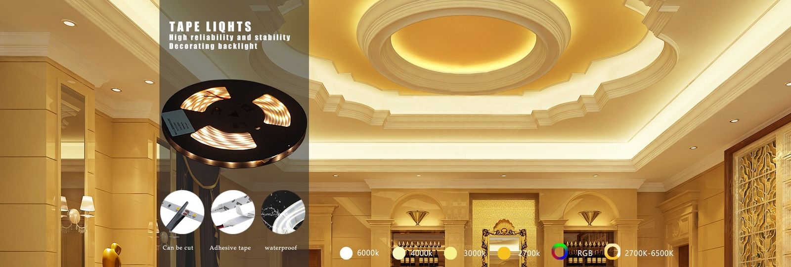 أضواء شريط LED ذكية