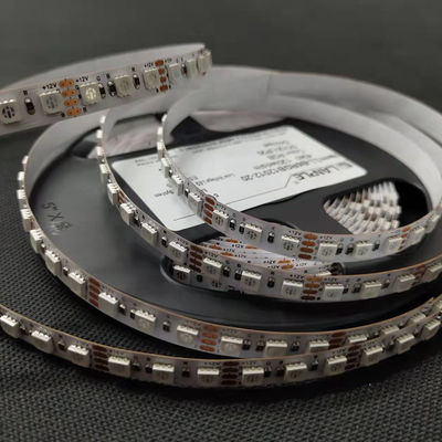 5M SMD4040 14.4W / M LED شريط مرن ذكي مع سلك مطلي باللون الأبيض DC24V
