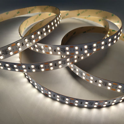 ارتفاع Cri Ra 90-95 أضواء شريط LED ذكية 3 أوقية Pcb Smd 2835 صف مزدوج بقيادة قطاع