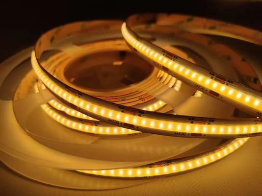 مرن CRI90 + Dotless Cob Led Tape Dotless Led Strip Lights IP20 1000lm / M.