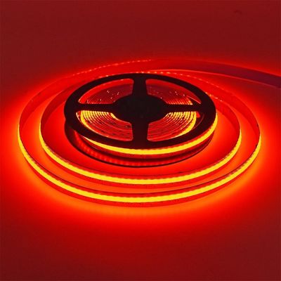 شريط إضاءة LED ذكي قابل للضبط 24 فولت أبيض RGB CCT COB مرن بدون نقاط 100lm