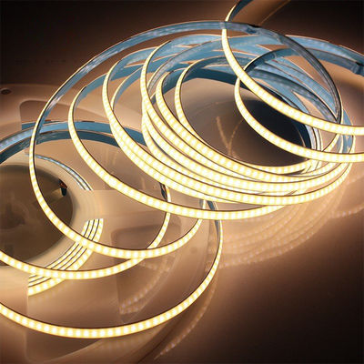 ارتفاع CRI90 COB LED قطاع DC12V COB 8mm 384leds 3000k 4000k 6000k Dotless