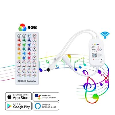 Music Ip65 APP Home Led Light Strip مرن مقاوم للماء Luces Rgb 5050 Kits