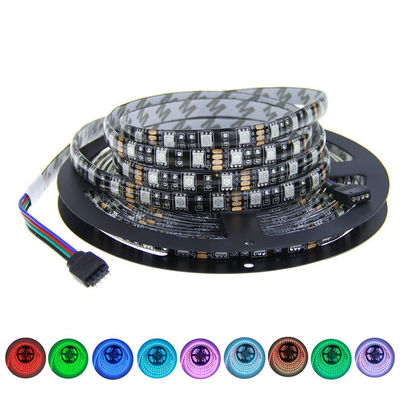 RGB 5050 مجموعة الإضاءة الشريط الذكية LED الموسيقى الخفيفة IP65 للماء 5M ديكور المنزل