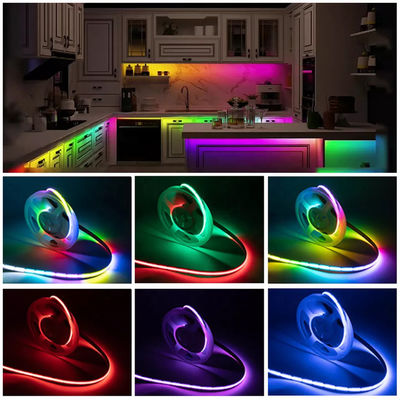 APP Control Magic RGBIC Smart LED Music Light شريحة مرنة على FPC 18w / M Music Sync Smart COB