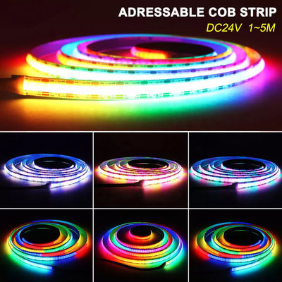 APP Control Magic RGBIC Smart LED Music Light شريحة مرنة على FPC 18w / M Music Sync Smart COB