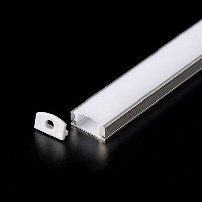 8mm الأبيض الصمام الألومنيوم الشخصي مربع الشخصي ضوء PC غطاء الخطي