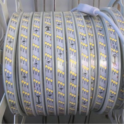 ماء 220V Smd 2835 لومينز 180 مصباح مرن ثلاثي الصفوف