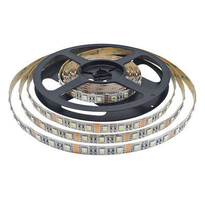 24V SMD 5050 Rgbw Led Strip 4 في 1 ضوء أبيض دافئ 5m أضواء شريط مقاومة للماء للخارجية