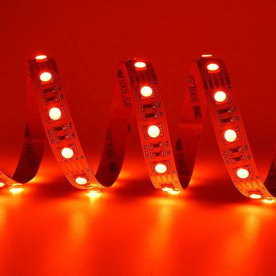 24V SMD 5050 Rgbw Led Strip 4 في 1 ضوء أبيض دافئ 5m أضواء شريط مقاومة للماء للخارجية