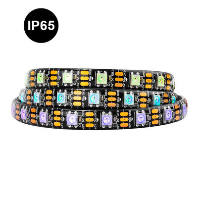 شريط إضاءة موسيقى LED ذكي Ip20 Ip65 Ip67 96100144leds بكسل مرن Ws2812b