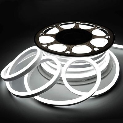 220V RGB LED ضوء النيون سيليكون نيون قطاع مرن Luces المطاط Cuttable قطاع