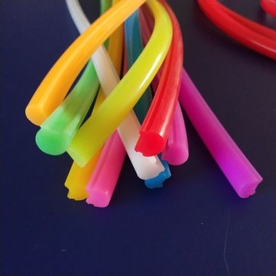 متعدد الألوان مرنة سيليكون الصمام ضوء النيون ضوء أنبوب مخصص علامات 6mm 8mm 10mm 6500k