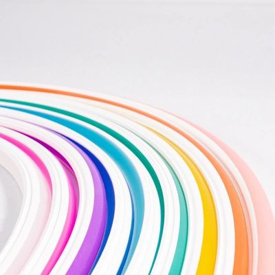 متعدد الألوان مرنة سيليكون الصمام ضوء النيون ضوء أنبوب مخصص علامات 6mm 8mm 10mm 6500k
