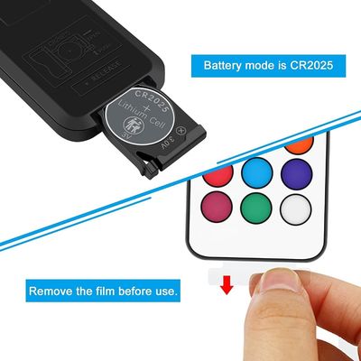 DC5 - 24V Mini 21Key LED وحدة تحكم في ضوء WS2811 WS2812B Dream Color Strip Lights