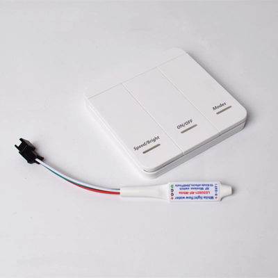 12V 24V الأبيض لاسلكي ضوء تحكم تدفق المياه تشغيل بقيادة قطاع المراقب المالي
