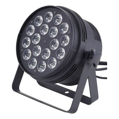 4IN1 18 X 15W LED الجدار غسالة ضوء بار RGBWA الخطي الجدار غسالة 18 قطعة 10 واط