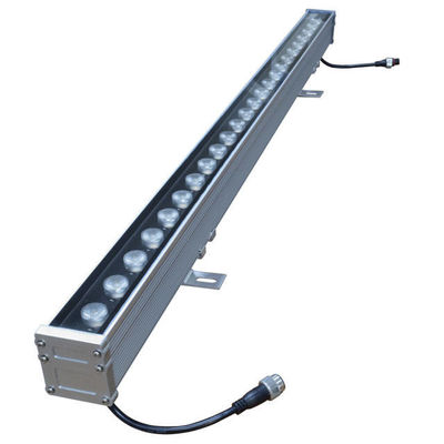 24V RGB LED Wall Washer Light Ip67 DMX512 أضواء معمارية خطية خارجية