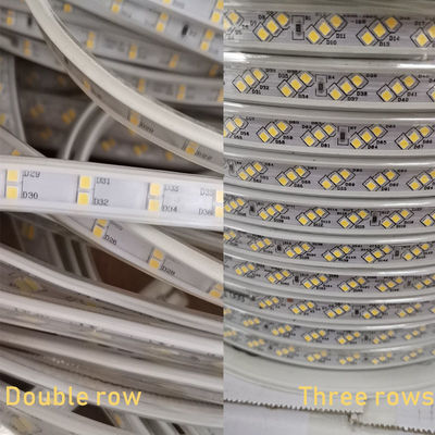 220V 110V 100 متر 2835 LED قطاع شريط ليد مقاوم للماء أضواء IP68
