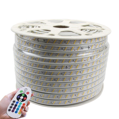 220V 110V 100 متر 2835 LED قطاع شريط ليد مقاوم للماء أضواء IP68