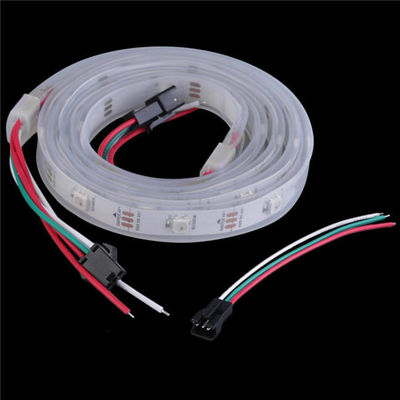 قابل للعنونة بشكل فردي 5050 Rgb بقيادة قطاع الأنوار الخفيفة منتشر الشريط 5m Ws2812B