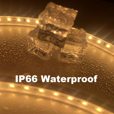 9.6W LED شرائط الإضاءة الخطية 12V 24V سيليكون IP66 للماء أدى ضوء مجلس الوزراء