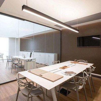6500K LED شرائط الإضاءة الخطية U الألومنيوم الشخصي القناة الخطية الصمام الخفيفة الثابتة