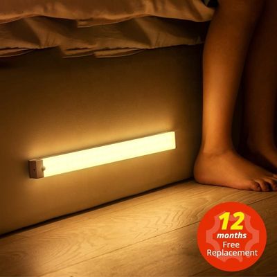 عصا على أضواء LED اللاسلكية الداخلية مجلس الوزراء خزانة الملابس استشعار الحركة ضوء خزانة