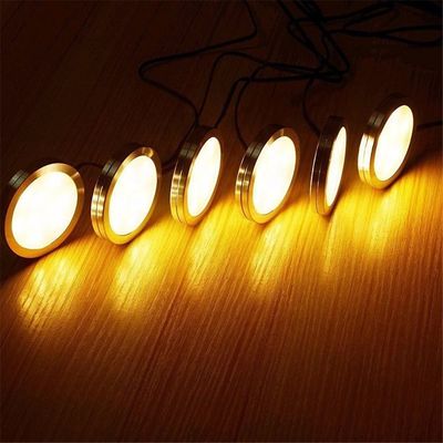 LED عفريت تحت خزانة المطبخ أضواء LED للخزانة الداخلية الجدار الخفيفة DC12V 2.5W