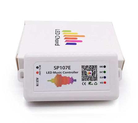 APP بلوتوث Rgb Led وحدة تحكم بالموسيقى لشريط إضاءة البكسل WS2812B WS2811 SP107E