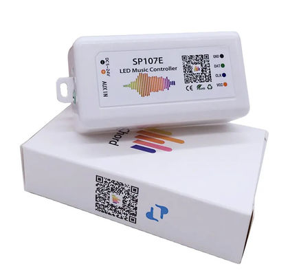 APP بلوتوث Rgb Led وحدة تحكم بالموسيقى لشريط إضاءة البكسل WS2812B WS2811 SP107E