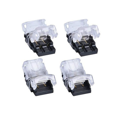 4pin 3pin 2 دبوس مصباح ليد موصل LED ملحق محطة سلك أنثى ذكر 8 مللي متر 10 مللي متر