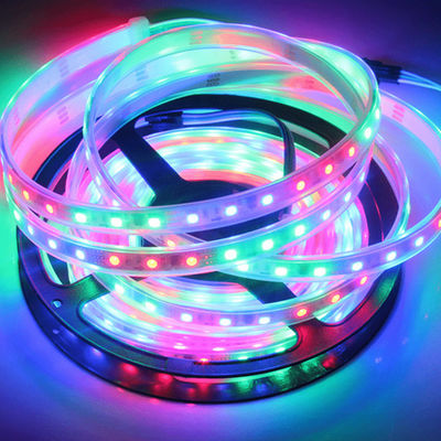 Ws2815 رقمي ذكي LED مزاج خفيف إشارات بيانات Daul فردية Smd 12v Rgb Led 60144 LEDs