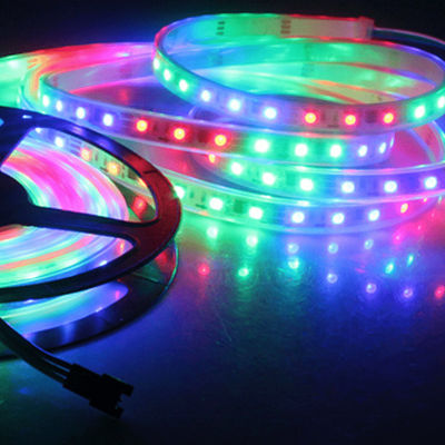 Ws2815 رقمي ذكي LED مزاج خفيف إشارات بيانات Daul فردية Smd 12v Rgb Led 60144 LEDs