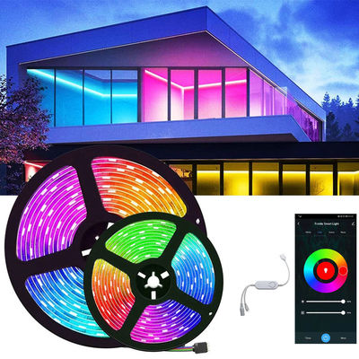 5M 5050 Wifi App مرن ذكي LED Mood Light Kit تغيير لون الحلم للديكور