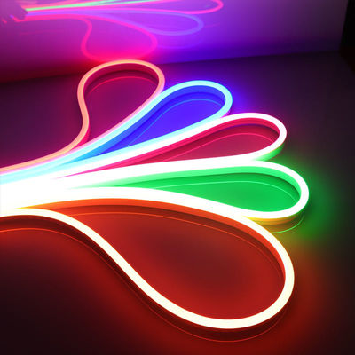 12V 24V RGB LED ضوء النيون