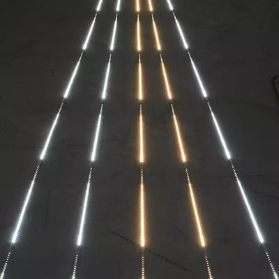 شريط مرن LED ، أضواء وامضة 24 فولت ، SMD2835 ، شرائط مطاردة بيضاء ، إضاءة LED لسباق الخيل