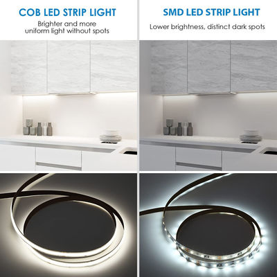 2023 COB LED Strip 480leds 2700K 3000K 4000K 6000K شريط مرن بدون نقاط