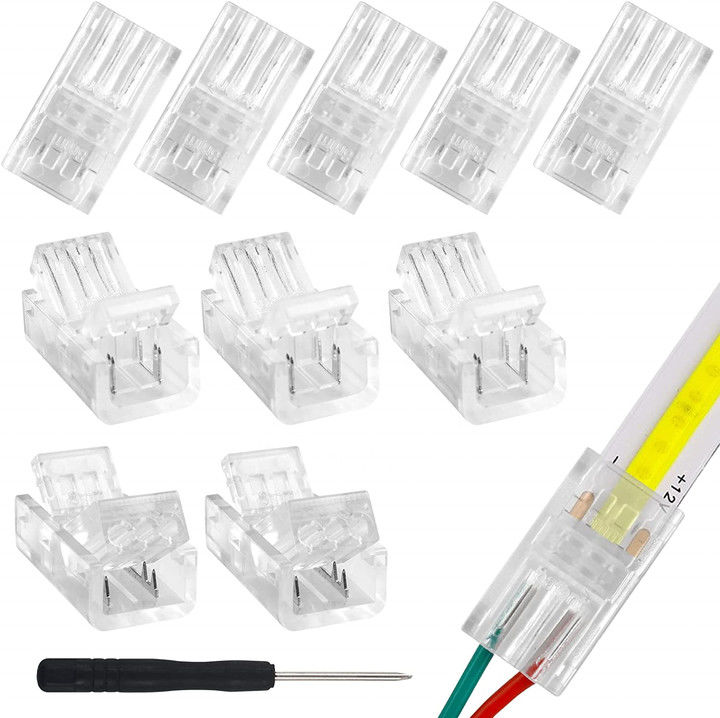 PC ROHS Led ضوء كبل موصل LED ملحق محول توصيل المحطة الطرفية