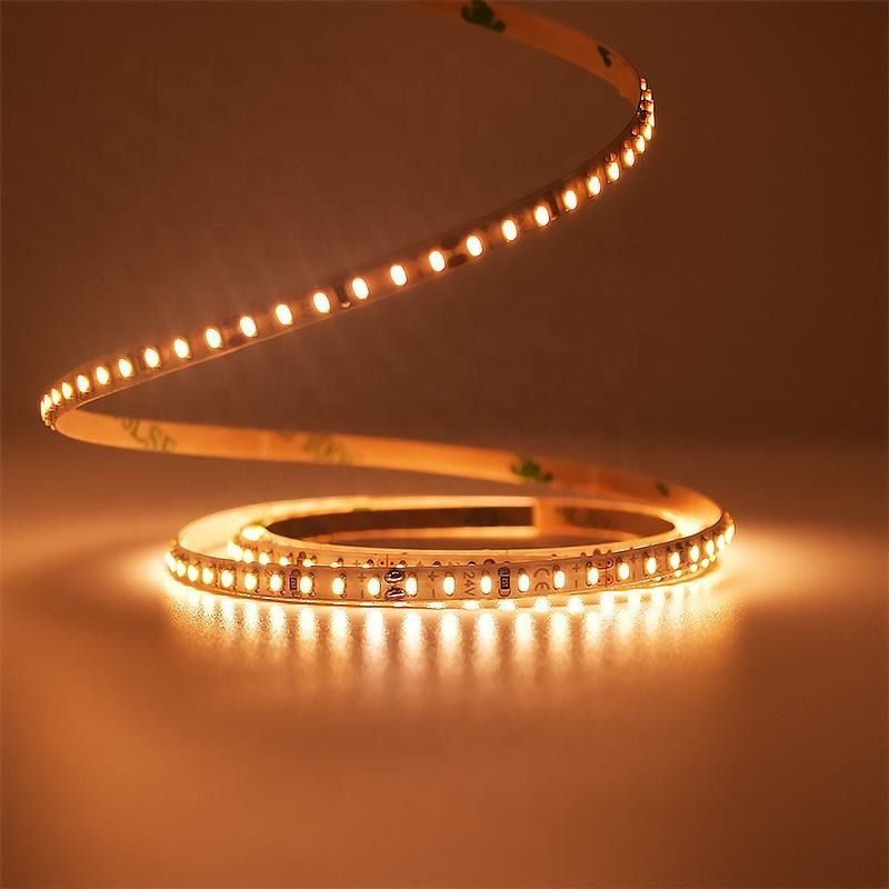 شرائط إضاءة LED قابلة للانحناء فائقة الكثافة عالية CRI 90 2216 شريط ضوء أبيض صغير قابل للانحناء