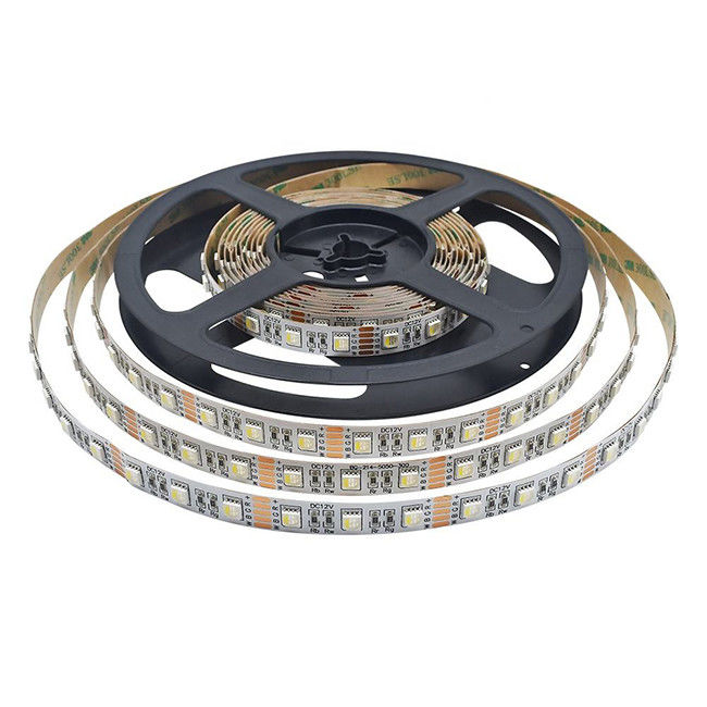 24V SMD 5050 Rgbw Led Strip 4 في 1 ضوء أبيض دافئ 5m أضواء شريط مقاومة للماء للخارجية