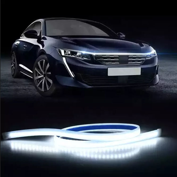 1.5m 1.8m تعديل أضواء السيارة قطاع السيارات رئيس مصباح النهار تشغيل سيارة رئيس ضوء Led