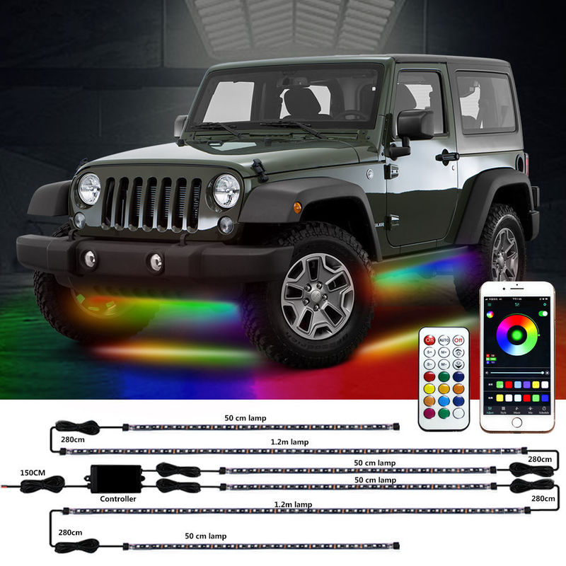 Dream Chasing Color Underglow عدة مصابيح نيون 50 سم 120 سم مقاومة للماء