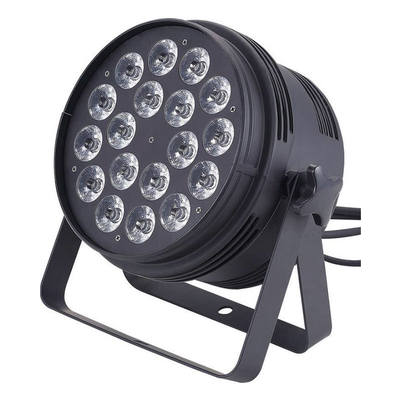 4IN1 18 X 15W LED الجدار غسالة ضوء بار RGBWA الخطي الجدار غسالة 18 قطعة 10 واط