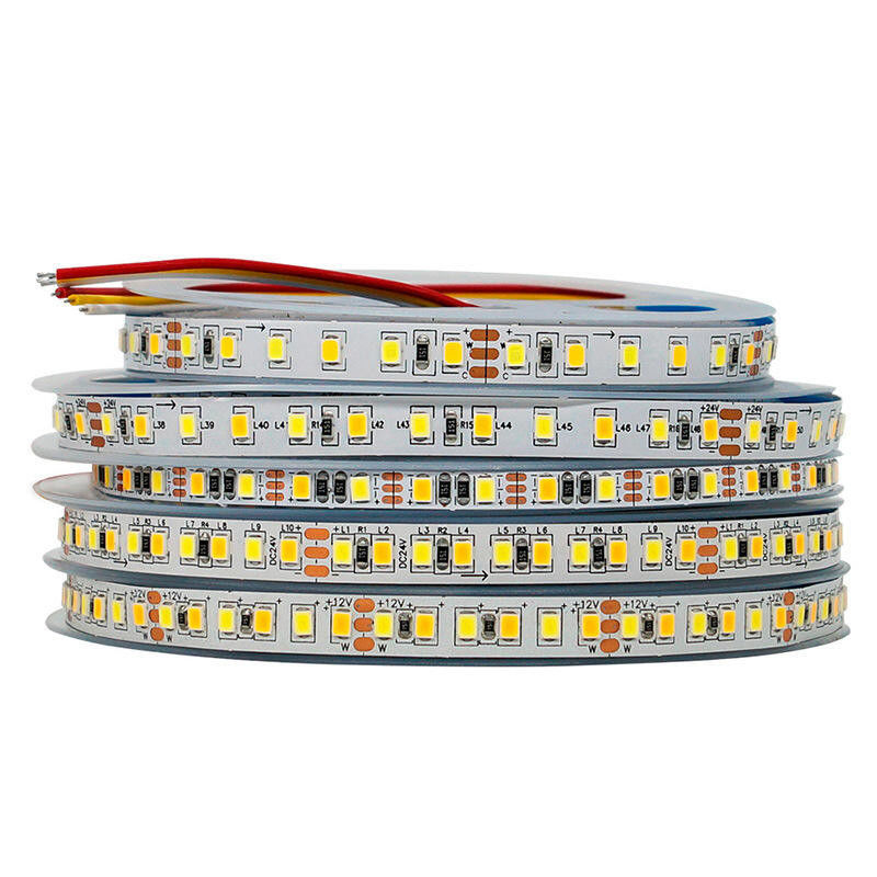 8mm 12v smd 2835 بقيادة قطاع سيارة تلفزيون مرنة 10m بقيادة شريط ضوء عدة