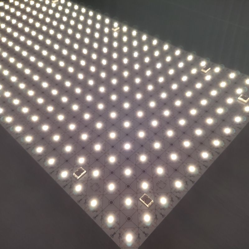 Cuttable 3100Lm 2835 LED قطاع 24V 288LED صفائح ضوء LED مرنة للإضاءة الخلفية