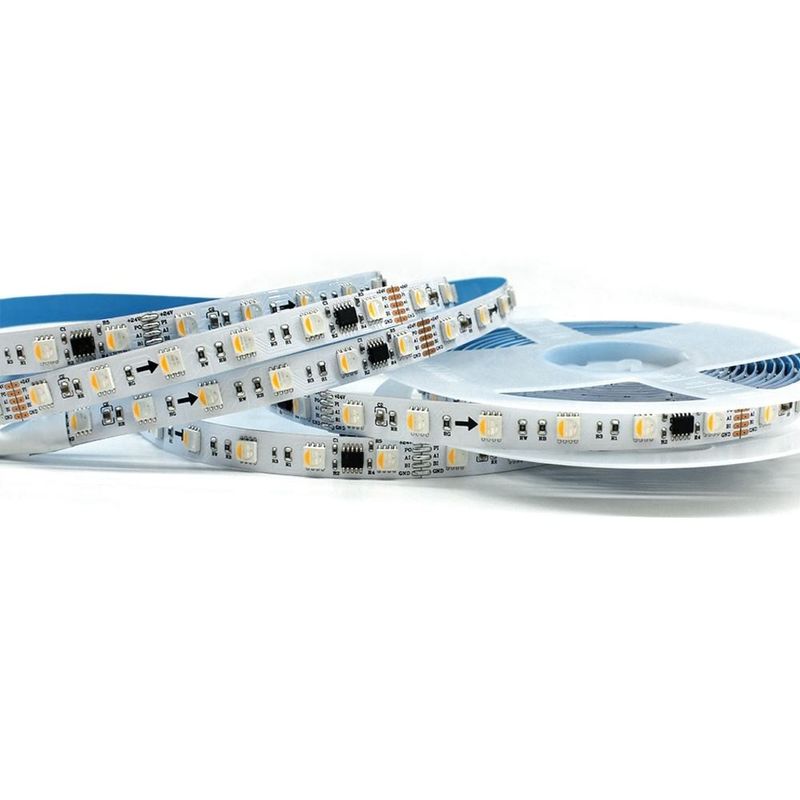 شريط ليد رقمي مزخرف Dmx تحكم 24V Magic RGBW 60LEDs / M إضاءة خارجية Dmx Led