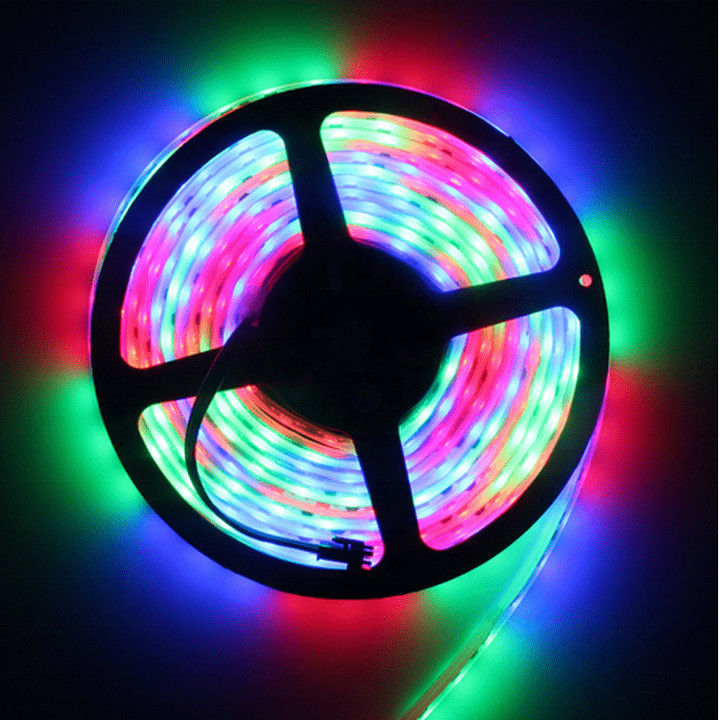 Ws2815 رقمي ذكي LED مزاج خفيف إشارات بيانات Daul فردية Smd 12v Rgb Led 60144 LEDs